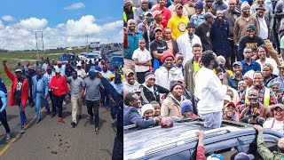 DRAMA AS GACHAGUA'S ALLIES STORM NYANDARUA TOWN AS THEY CELEBRATE CHRISTMAS WITH MT KENYA RESIDENTS!