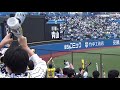 【開幕３連勝】阪神タイガース・サンズの先制タイムリー２ベース＠神宮　2021年3月28日