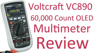 Voltcraft VC890 Multimeter Review (60,000 counts, OLED) - #0064