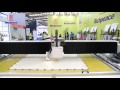 Richpeace High Precision Super Large Area Sewing Machine in Exhibition