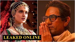'Thackeray' and 'Manikarnika: The Queen of Jhansi' get leaked online