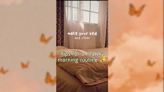 Tips for a healthy morning routine| A day in my life|~@soft.milky.latte