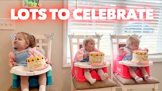 THE TWINS ARE ONE AND ASPYN IS TWO!! | BIRTHDAY CELEBRATION | Family 5 Vlogs