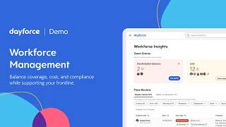 Dayforce Workforce Management | Scheduling and labor planning