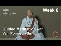 (With Interpreter) Guided Meditation with Ven Pomnyun Sunim [Week 6]