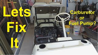 Is it the Carburetor or Fuel Pump? - Golf Cart Won't Run or Runs Poorly - How to Fix