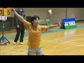 吉川 天乃（岡山）vs 明地 陽菜（大阪）6年 決勝 全国小学生バド2016