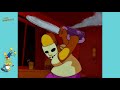 Homer scares the hell out of Bart before bed