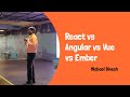 Picking a framework: React vs Angular vs Ember - Michael Dinesh
