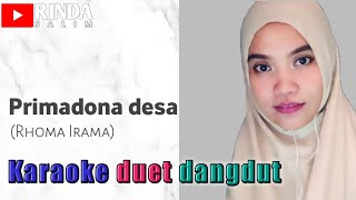 Primadona desa - Rhoma Irama | Karaoke duet bareng Rinda Salim