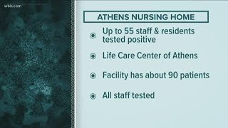 55 staff, residents tested positive for COVID-19 at Athens nursing home