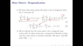 Mass Matrix (HO) M3B.6 - Intro to DG