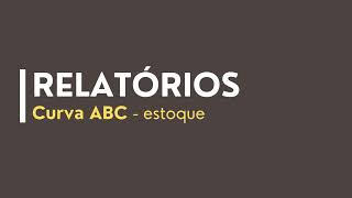 5.2.2 - Relatório curva ABC (estoque)