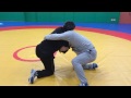 がぶられてからの３次攻撃 wrestling leg attack fail → head pinched → 3 attacks