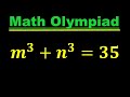 Math Olympiad problem | How to solve for "m" & "n" in this problem?  @MathOlympiad0