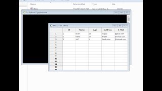 Python Database with MS Access