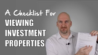 A FREE Checklist For Viewing An Investment Property | Real Estate Investing Tips