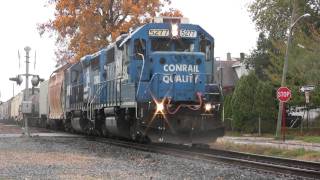 HD: WPMI-21 with Conrail Quality NS #5277! Plenty of Horn Action!