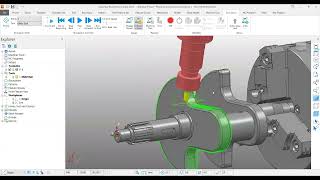 Autodesk PowerMill - 4 Axis - Automatic Collision Avoidance