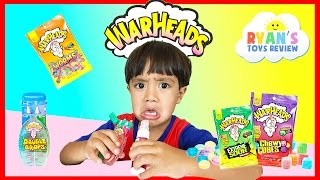 EXTREME WARHEADS CHALLENGE Sour Candy