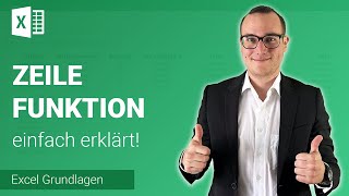 ZEILE-Funktion einfach erklärt | Lerne Microsoft Excel ✅