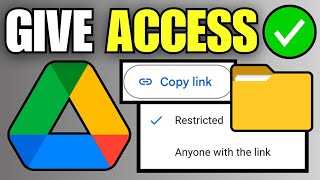 How To Give Someone Access To Google Drive Link