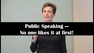 Public speaking — no one likes it at first! | Poornima Vijayashanker and Karen Catlin