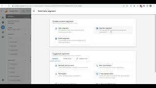Segment in Google Analytics 4 | How to Create Segment in GA 4