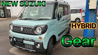 新しいスズキギアスペーシア2023 SUZUKI GEAR SPACIA HYBRID WAGON MAXIMUM SPACE BOX WAGON IN 660cc HYBRID SUZUKI NEW