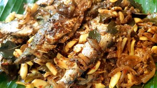 മത്തി അടുക്കി വറ്റിച്ചത്  || sardine curry