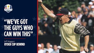 Ryder Cup Rewind Jeff Maggert