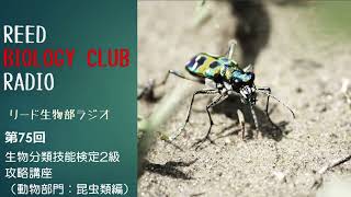 リード生物部ラジオ第75回 生物分類技能検定2級攻略講座（動物部門：昆虫編）