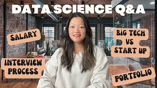 Answering ALL your DATA SCIENCE questions: salary, work life balance, tech interviews, and more!