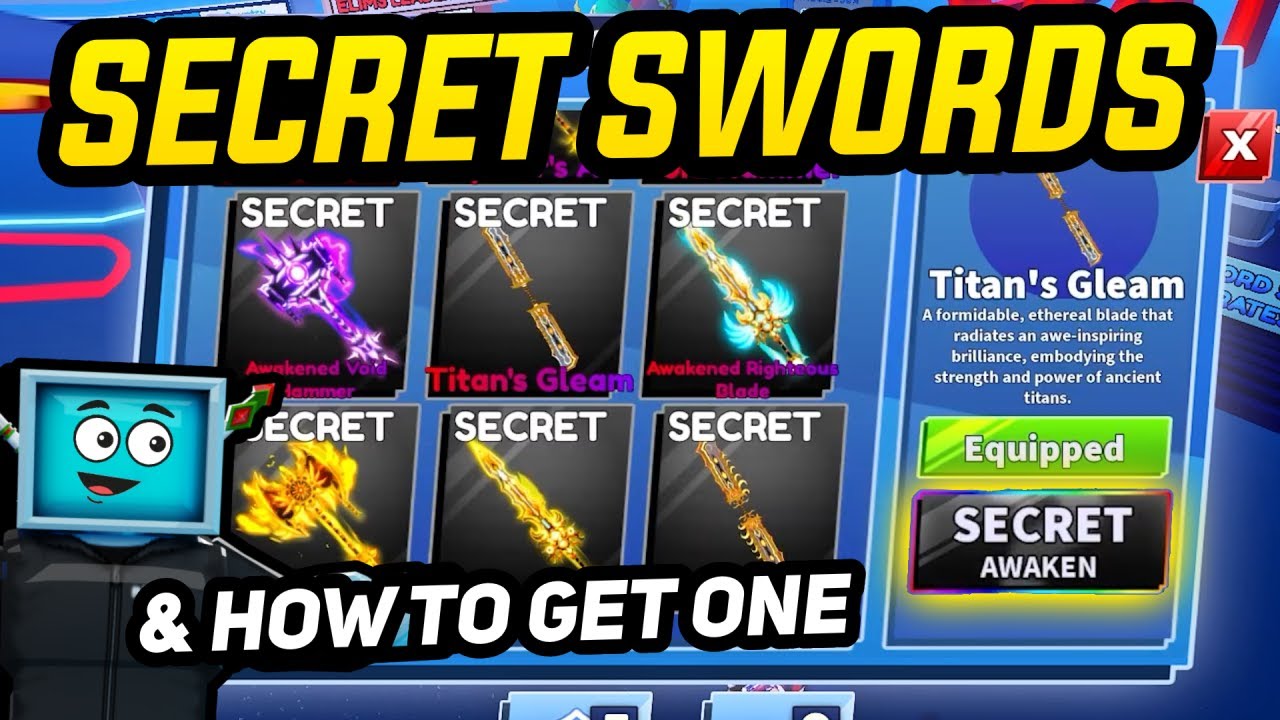 I GOT ONE! (How To Unlock SECRET AWAKENED SWORDS In Blade Ball) - YouTube