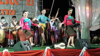 Phaka Lamduan band Performance Dancing from Sisaket Rajabhat University Kudwai Public Park Sisaket