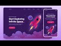 Responsive Website Using HTML CSS & JavaScript | Space Website