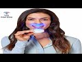 auraglow teeth whitening accelerator light 5x more powerful blue led light whiten teeth faster