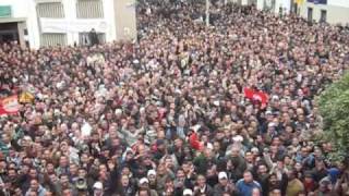 الاضراب العام بصفاقس 12/01/2011 Tunisie sidi bouzid