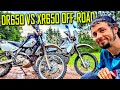 XR650 vs DR650: In-depth New Owner Off Road Comparison + KLR650 Comparisons