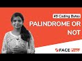 Palindrome program in C |  Check if number or string is Palindrome | #9 Coding Bytes