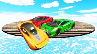 Last Car On The Platform WINS! (GTA 5 Funny Moments)
