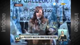 A los que toman las plantas y paralizan a miles de trabajadores. CFK