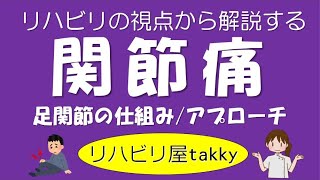 【関節痛】足関節の仕組み/アプローチ