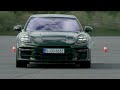 2024 Porsche Panamera active ride lane change demo