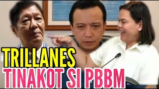 TRILLANES TINATAKOT SI PBBM SA IMPEACHMENT NI VP SARA