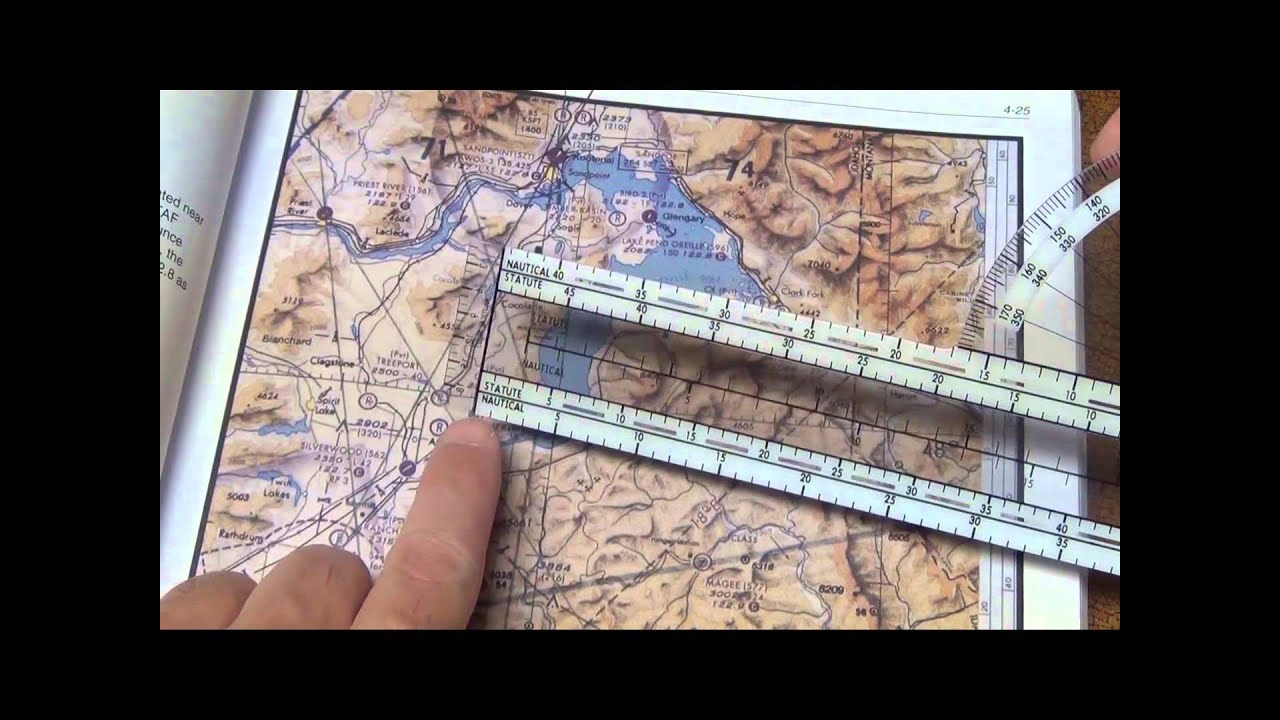 Using The Navigational Plotter Example 1 Youtube