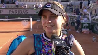 Sofia Kenin: 2021 Roland Garros First Round Win Interview