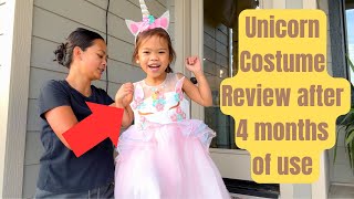 Super Cute Unicorn Dress Costume for Kids- Try on \u0026 Review