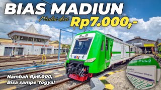 RUTE BARU!! KERETA MURAH MERIAH MADIUN - SOLO - BANDARA ADI SOEMARMO | Trip Naik KA BIAS Madiun