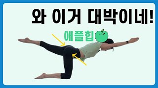 중급ㅣ자극 제대로 오는! 하루 15분 발레필라테스 운동ㅣ힙업운동, 힙딥없애는 운동, 허벅지돌려깎기ㅣ취미발레